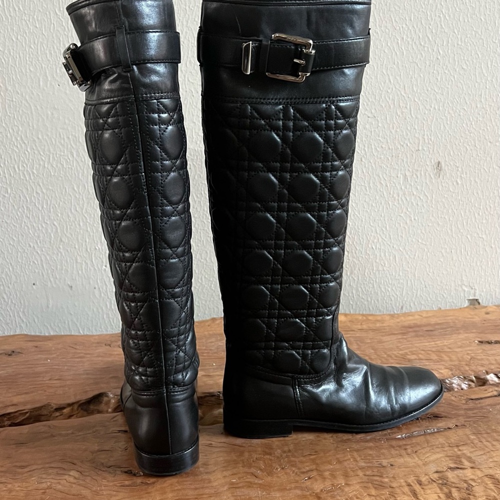 Dior Black Boots